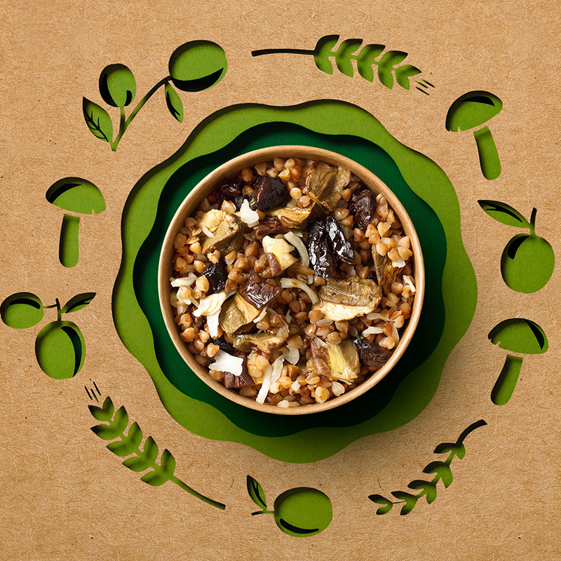 Gryczotto Grzyby i Śliwki 70g